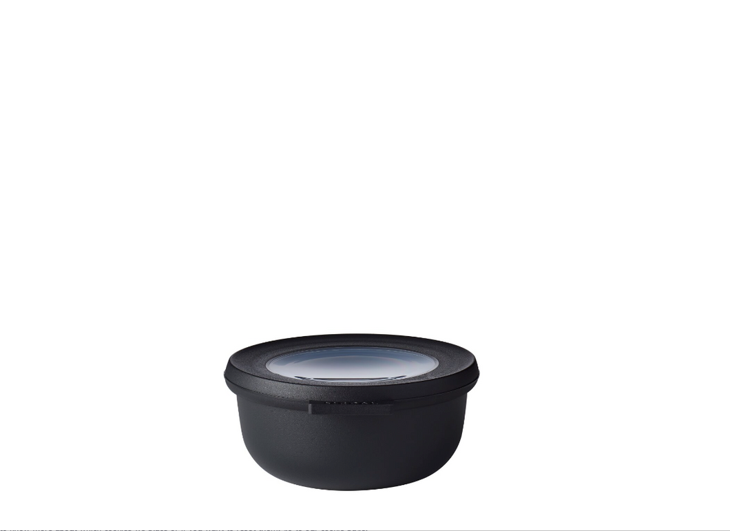 Rosti Mepal Cirqula Multi Bowls with Lids - Nordic Black