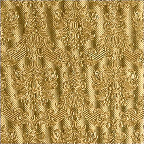 Ambiente Embossed Napkins Elegance Gold -  Large.