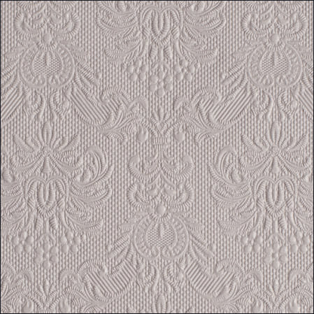 Ambiente Embossed Napkins Elegance Stone - Available in 2 sizes.