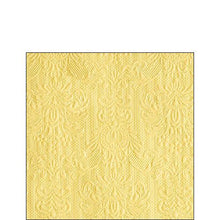 Load image into Gallery viewer, Ambiente Embossed Napkins Elegance Vanilla -  Small.
