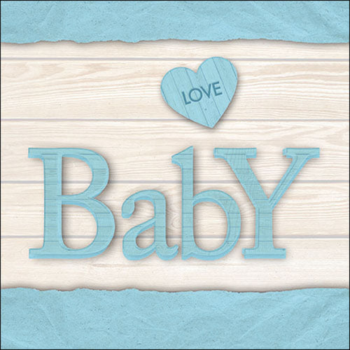 Ambiente Napkin Baby Love Boy - Large.
