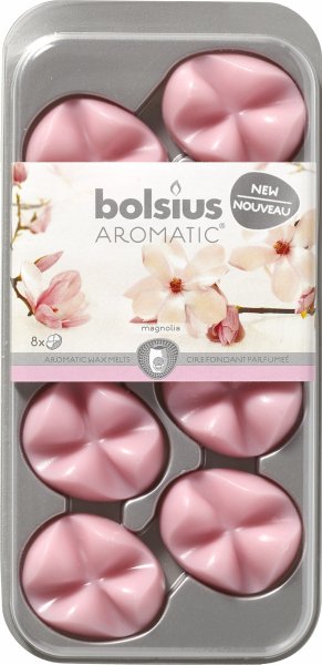 Bolsius Wax Melts Refills - Magnolia - Pack of 8