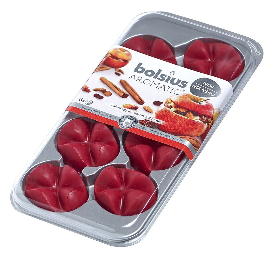 Bolsius Wax Melts Refills - Baked Apple - Pack of 8