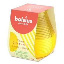 Load image into Gallery viewer, Bolsius True Citronella Patiolight - 94/91mm, Yellow
