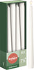 Bolsius Essentials Box of 8 Tapered Candles 245/24mm - Cloudy White
