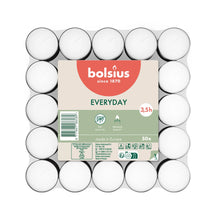 Load image into Gallery viewer, Bolsius Everyday Pack of 50 Lites Candles, 3.5-hour Burn Time
