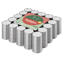Load image into Gallery viewer, Bolsius Pack of 100 Tealight Candles, 4-hour Burn Time.

