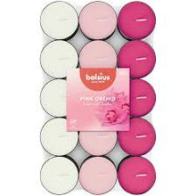 Load image into Gallery viewer, Bolsius Fragranced Tealight Candles, Orchid - Pack of 30
