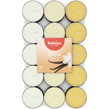 Load image into Gallery viewer, Bolsius Fragranced Tealight Candles, Vanilla - Pack of 30
