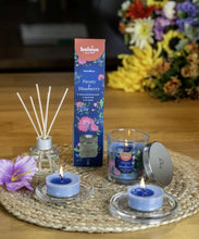 Load image into Gallery viewer, Lifestyle image of Bolsius Fragrance Diffuser Sticks, 30ml - Peony &amp; Blueberry.
