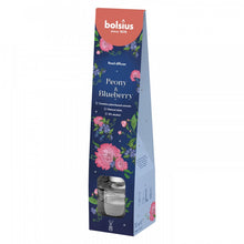 Load image into Gallery viewer, Bolsius Fragrance Diffuser Sticks, 30ml - Peony &amp; Blueberry.
