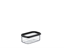 Load image into Gallery viewer, Rosti Mepal Modula Storage Boxes with Black &amp; Transparent Lids - 425ml
