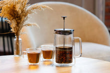 Load image into Gallery viewer, Vialli Design Tea Pot with French Press Diva - 1000ml, Matt Graphite
