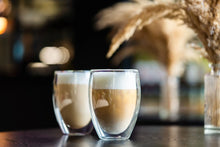 Load image into Gallery viewer, Vialli Design Set of 2 High Double-Walled Coffee Cups Noa - 360ml
