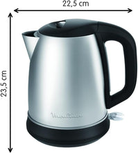 Load image into Gallery viewer, Moulinex Subito Select Stainless Steel Electric Kettle - 1.7 Liters, 2200W

