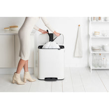 Load image into Gallery viewer, Brabantia Bo Pedal Bin - 60 Liters, White
