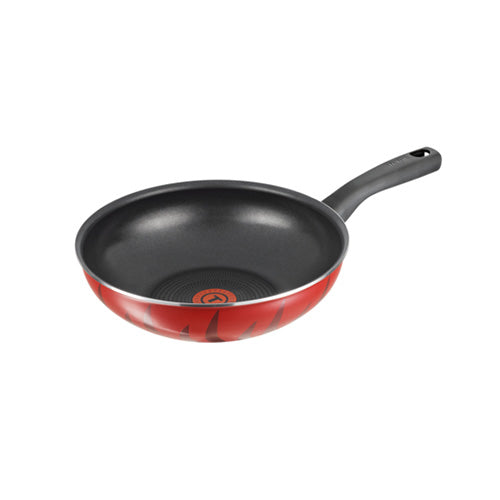 Tefal Tempo Flame Wok Fry Pan - 26cm or 28cm