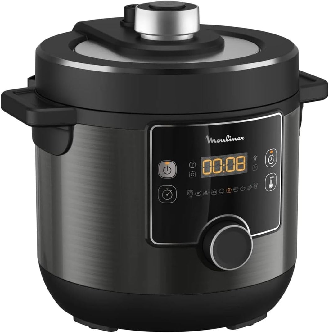 Moulinex Turbo Cuisine Electric Pressure Cooker - 7.6 Liters, 1200W