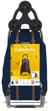 Load image into Gallery viewer, Colombo Dakar Water Resistant Shopping Trolley with 3 Wheels - 50 Liters, Navy Blue
