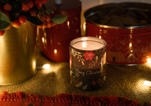 Load image into Gallery viewer, Bolsius Fragranced Christmas Glass Candles - 82/68mm, Vanilla
