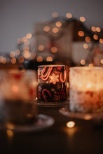 Load image into Gallery viewer, Bolsius Fragranced Christmas Glass Candles - 82/68mm, Vanilla
