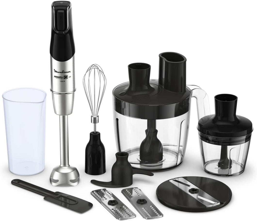 Moulinex Infinity Force Hand Blender with Accessories - 1200W