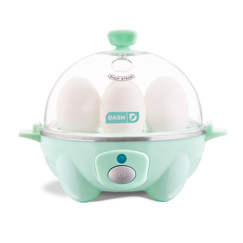 Dash Rapid Egg Cooker: 6 Egg Capacity Electric Egg Cooker, Blue.
