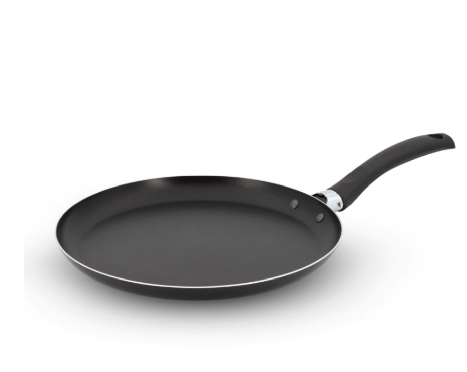 Accademia Mugnano Dolci Sorrisi Crepes Pan - 28cm, Black