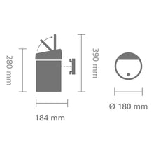 Load image into Gallery viewer, Brabantia Soft Touch Bin, 3 Liters - Matt Steel
