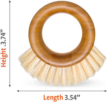 Load image into Gallery viewer, Full Circle The Ring Veggie &amp; Fruit Brush - Bamboo
