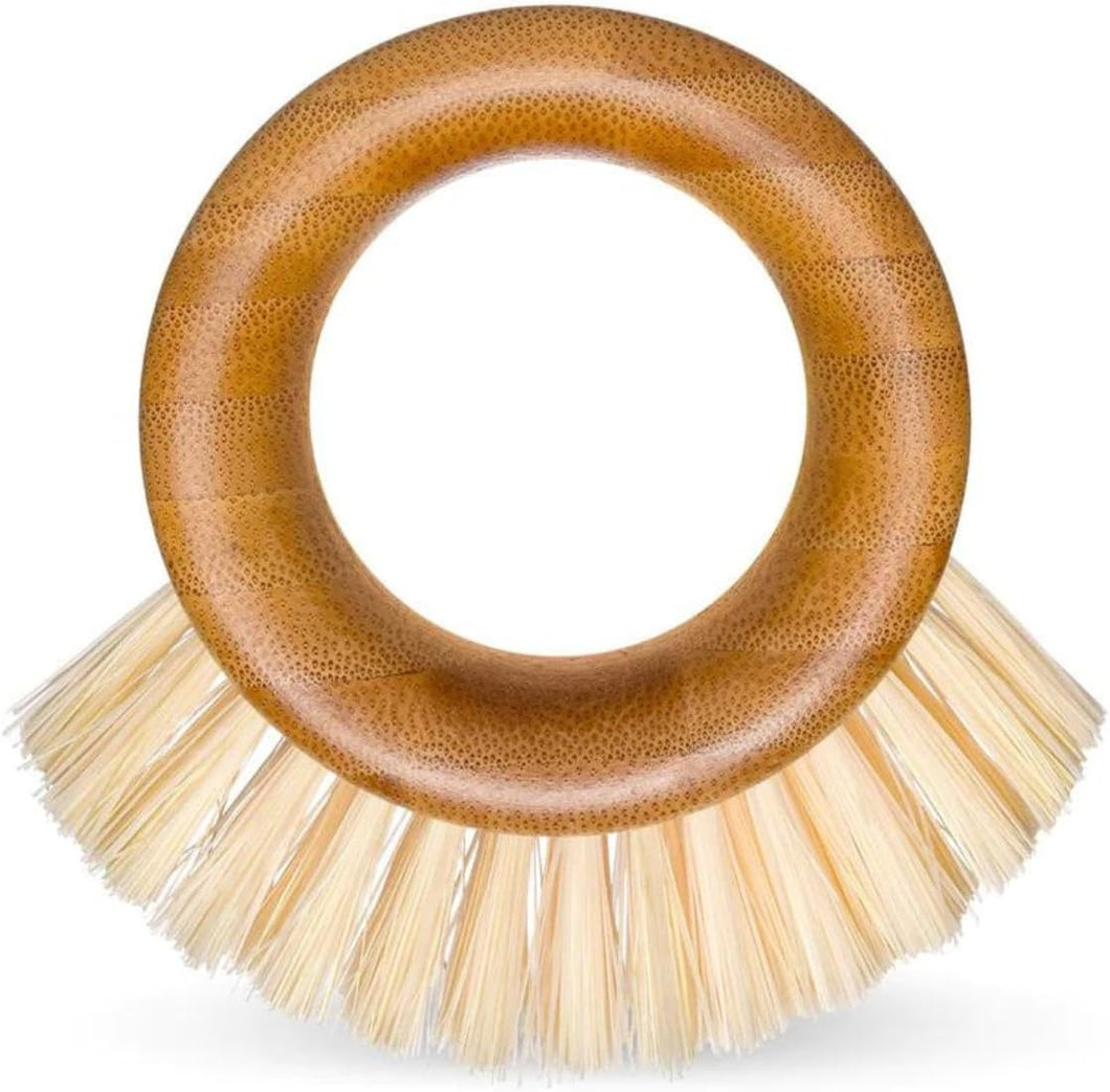 Full Circle The Ring Veggie & Fruit Brush - Bamboo