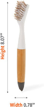 Load image into Gallery viewer, Full Circle Micro Manager Detail Brush &amp; Crevice Tool - Pack of 2, Bamboo
