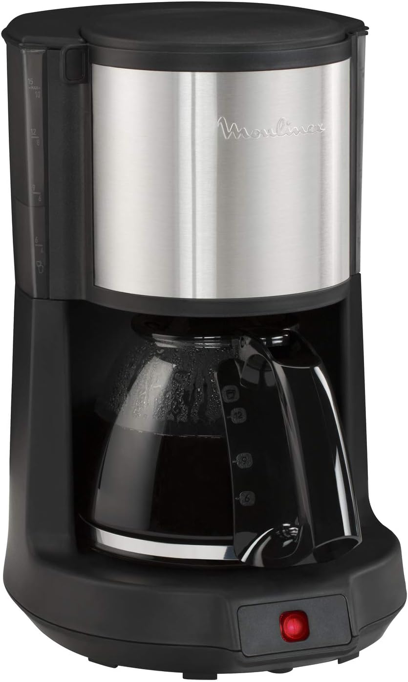 Moulinex Subito Select Filter Drip Coffee Maker, 15 Cups Capacity - 1.25 Liters