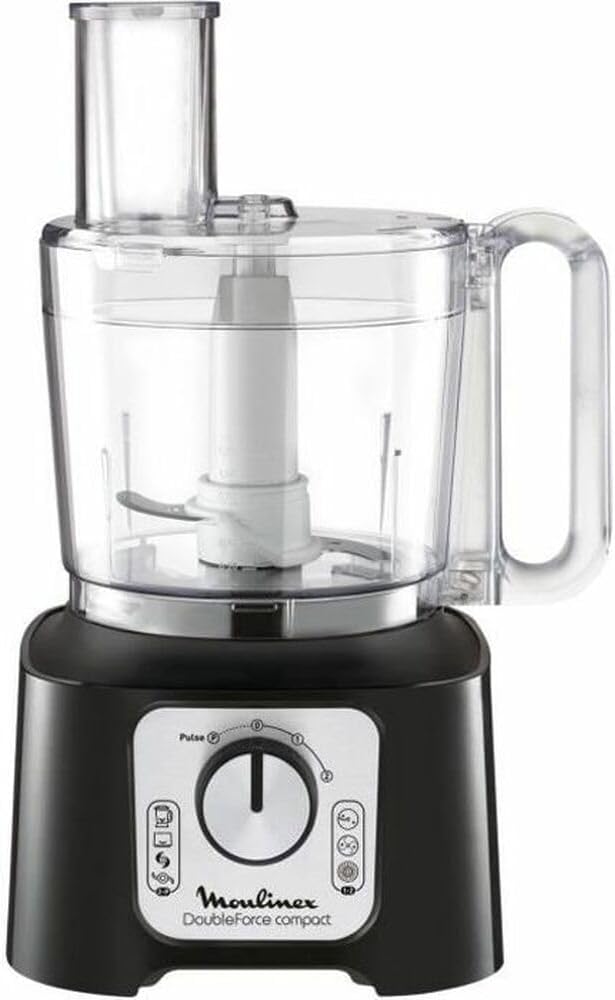 Moulinex Compact DoubleForce Multifunctional Food Processor - 3 Liters, 800W