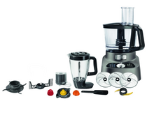 Load image into Gallery viewer, Moulinex DoubleForce Multifunctional Food Processor with 10 Accessories - 3 Liters, 1000W
