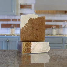 Load image into Gallery viewer, Sopo Handmade Honey Soap, Cold Process for Face &amp; Body - 1 piece
