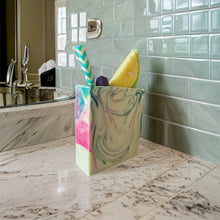 Load image into Gallery viewer, Sopo Handmade Lemonade Soap, Cold Process for Face &amp; Body - 1 piece
