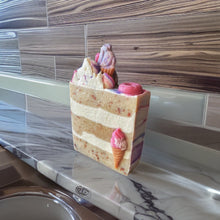 Load image into Gallery viewer, Sopo Handmade Cake Soap, Cold Process for Face &amp; Body - 1 piece
