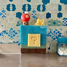 Load image into Gallery viewer, Sopo Handmade Super Mario Soap, Cold Process for Face &amp; Body - 1 piece
