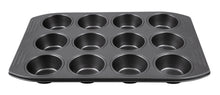 Load image into Gallery viewer, Tefal Easy Grip Muffin Tray, 12 Muffins - 26.5 x 39.5cm
