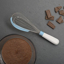 Load image into Gallery viewer, Joseph Joseph Whiskle 2-in-1 Whisk with Integrated Bowl Scraper Whisk and Scrape, Blue
