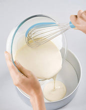 Load image into Gallery viewer, Joseph Joseph Whiskle 2-in-1 Whisk with Integrated Bowl Scraper Whisk and Scrape, Blue
