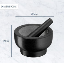 Load image into Gallery viewer, Jamie Oliver by Tefal Granite Stone Mortar &amp; Pestle - 20cm
