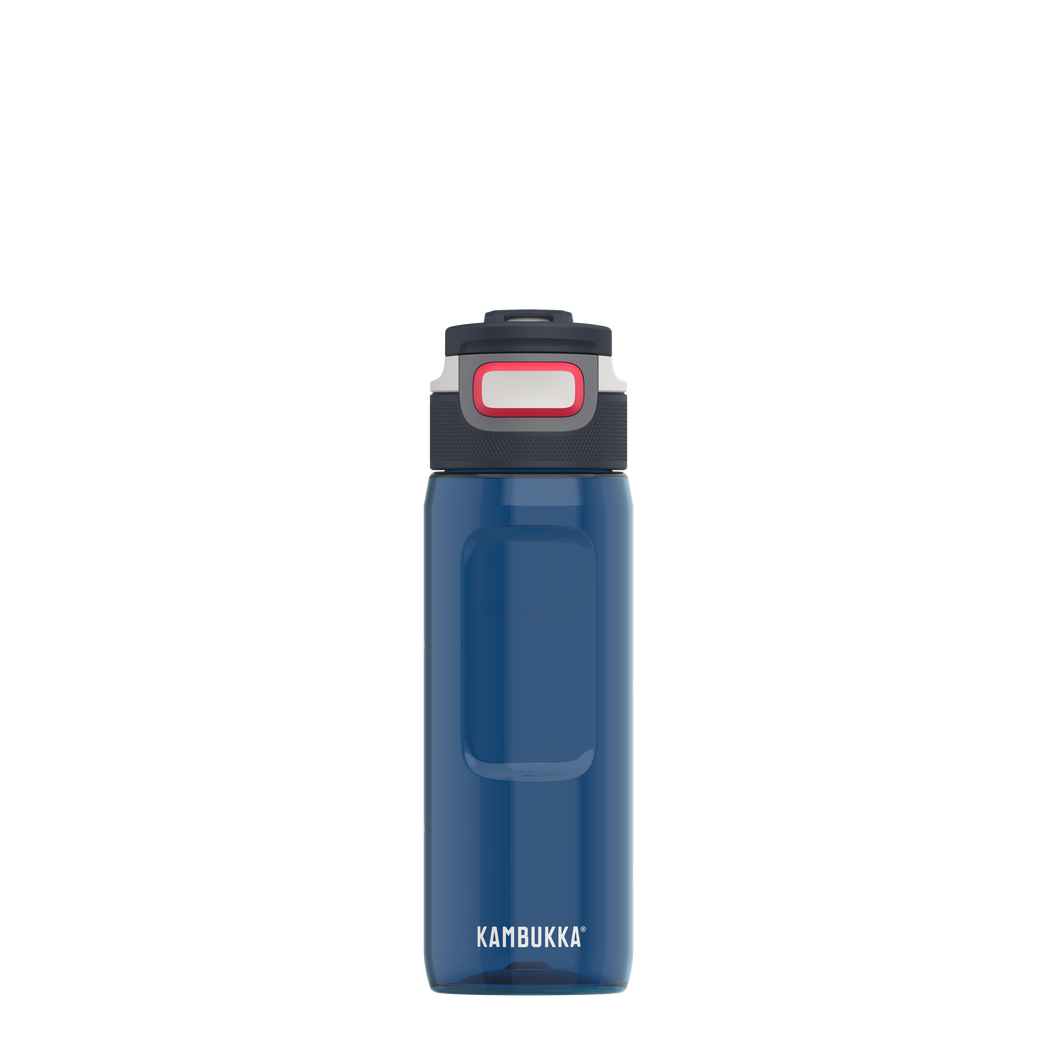 Kambukka Elton BPA free Water Bottle, 3-in-1 Lid, Snapclean® Technologie - 750ml, Midnight Blue