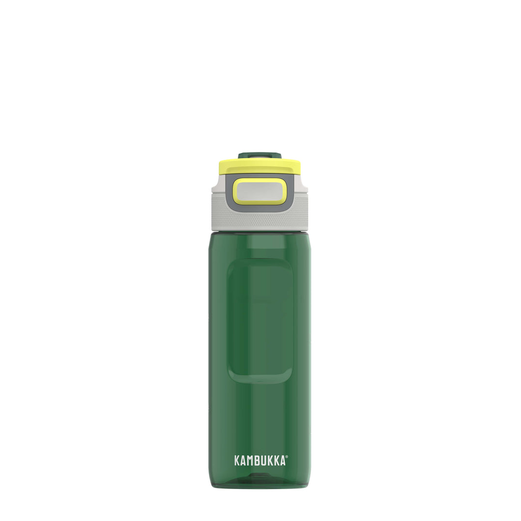 Kambukka Elton BPA free Water Bottle, 3-in-1 Lid, Snapclean® Technologie - 750ml, Olive Green