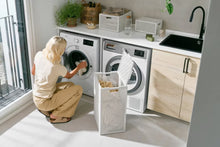 Load image into Gallery viewer, Curver Kaya Laundry Hamper - 60 Liters, White
