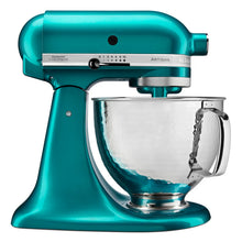 Load image into Gallery viewer, KitchenAid Artisan Stand Mixer with Hammered Bowl, 4.8L - Glacier Blue
