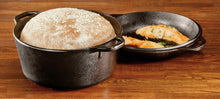 Load image into Gallery viewer, Lodge Cast Iron Double Dutch Oven, Black - 4.7 Liters
