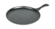 Load image into Gallery viewer, Lodge Cast Iron Griddle Pre-Seasoned Round Cast Iron Pan Perfect - 26.7cm
