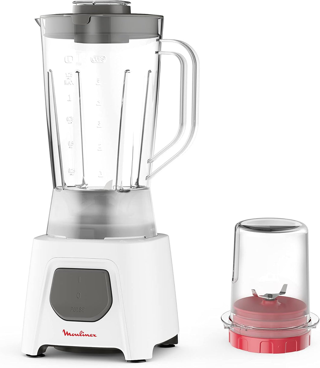 Moulinex Blendeo Blender with Grinder - 1.5 Liters, 450W